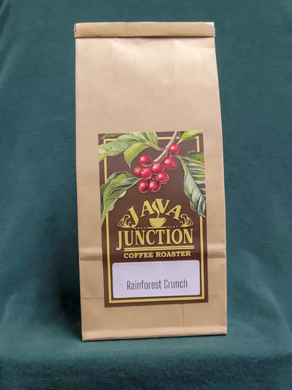 Java Junction Rainforest Crunch Coffee